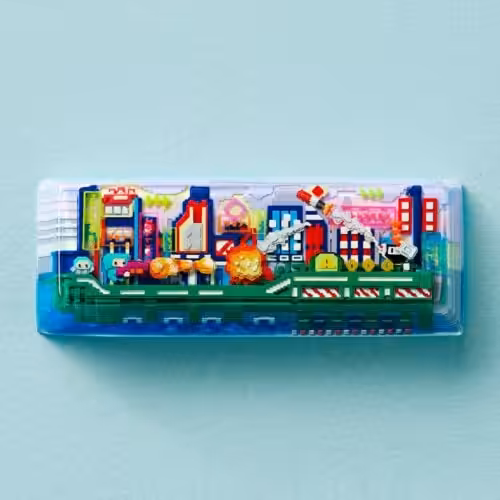 8bits artisan keycaps 254