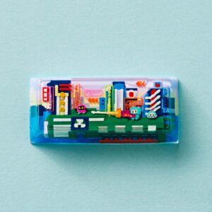 8bits artisan keycaps 258