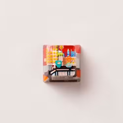8bits artisan keycaps 260