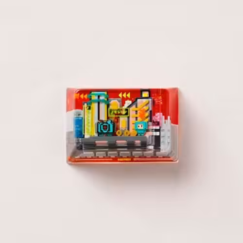 8bits artisan keycaps 264