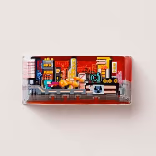 8bits artisan keycaps 270