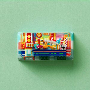 8bits artisan keycaps 286