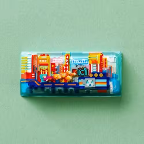 8bits artisan keycaps 288
