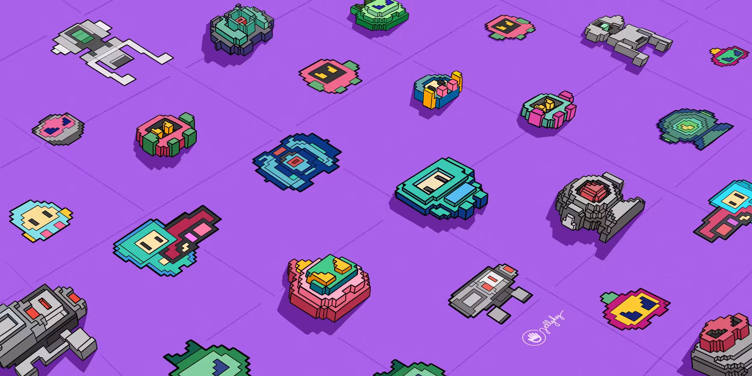 8bits series custom keycaps 050