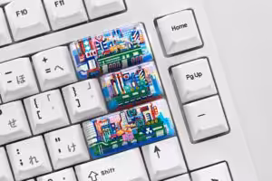 8bits series custom keycaps 212