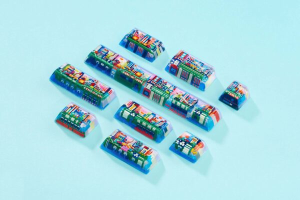 8bits series custom keycaps 218