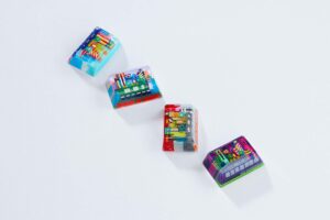 8bits series custom keycaps 225