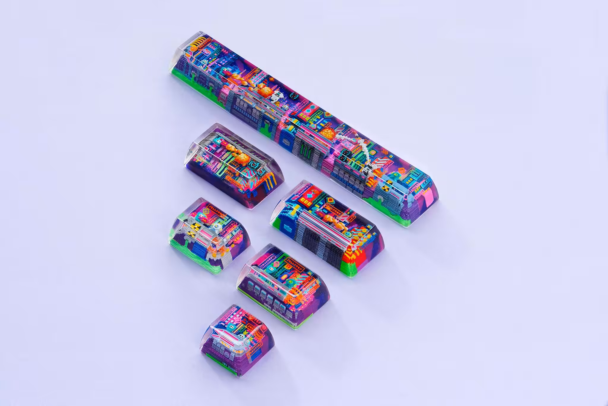 8bits series custom keycaps 233