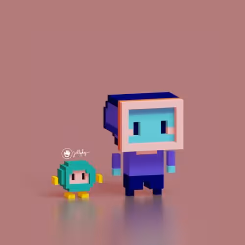 jellykey 8bit wallpaper 4k (2)