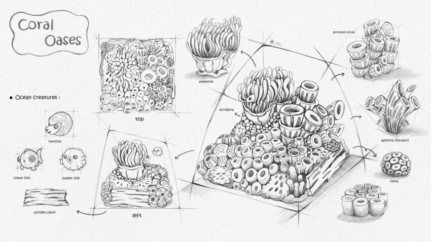 4k design coral oases