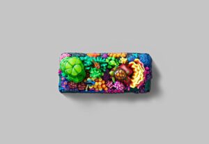 coral oases custom keycaps 0951