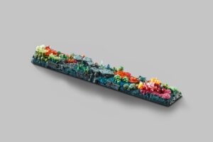 coral oases custom keycaps 0959