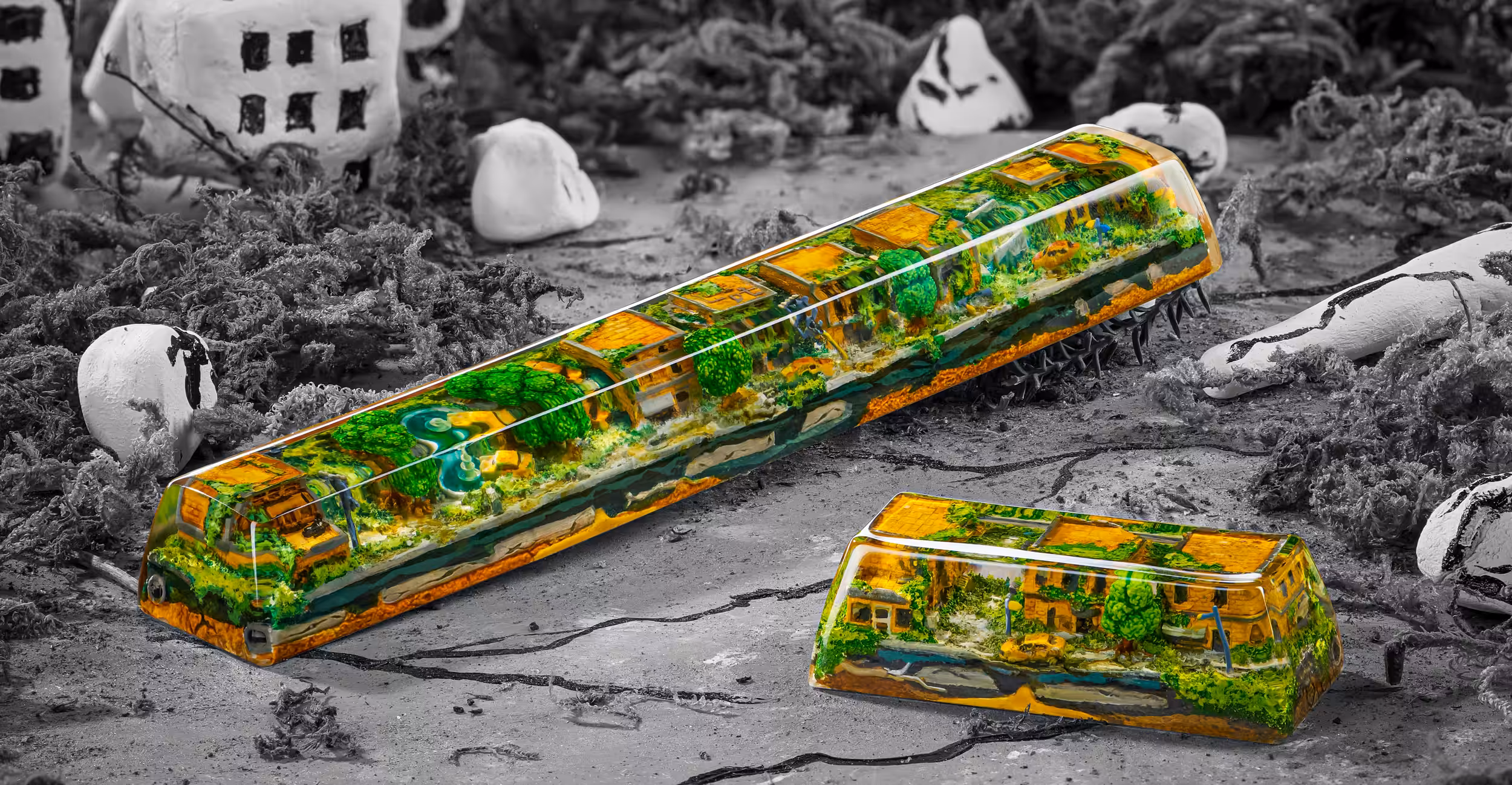 lost cities 3 – the mad future artisan keycap