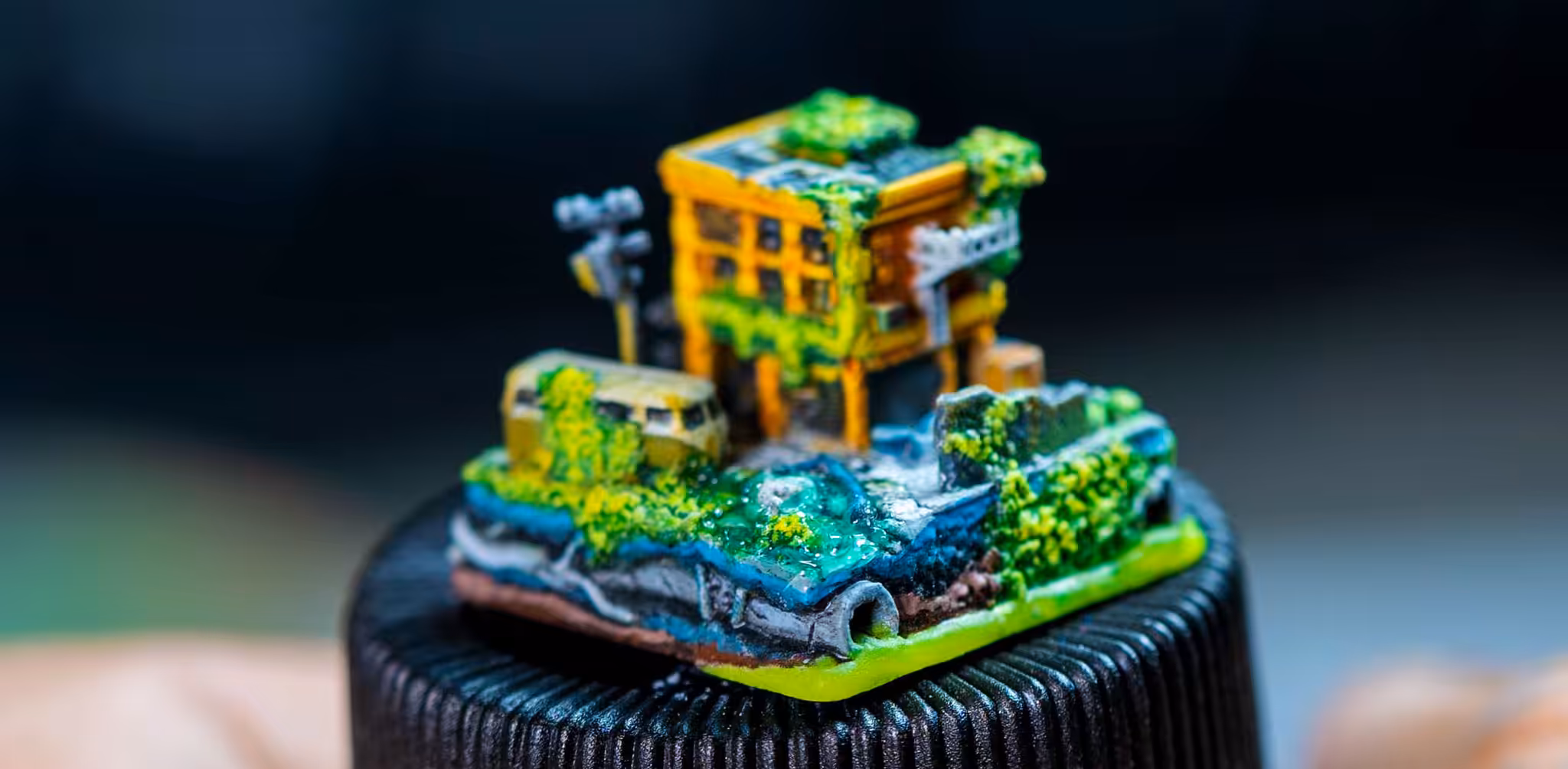 lost cities 3 – the mad future artisan keycap