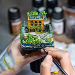 Lost Cities 3 – The Mad Future art toy - artisan keycap by Jelly Key