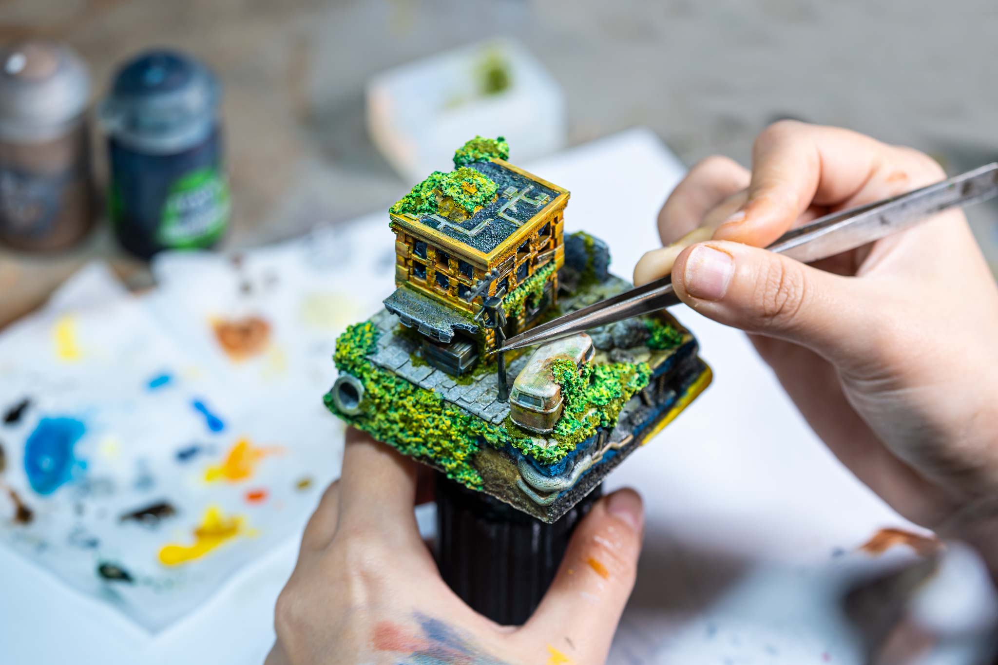 Lost Cities 3 – The Mad Future art toy - artisan keycap by Jelly Key