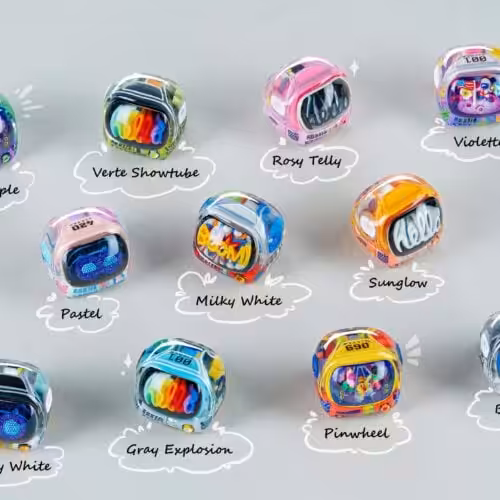 retrotv series 3 custom keycaps 2203