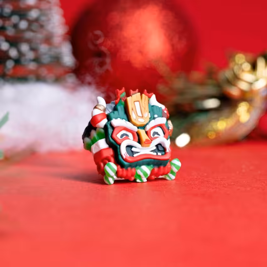 jelly key xmas custom keycap 012