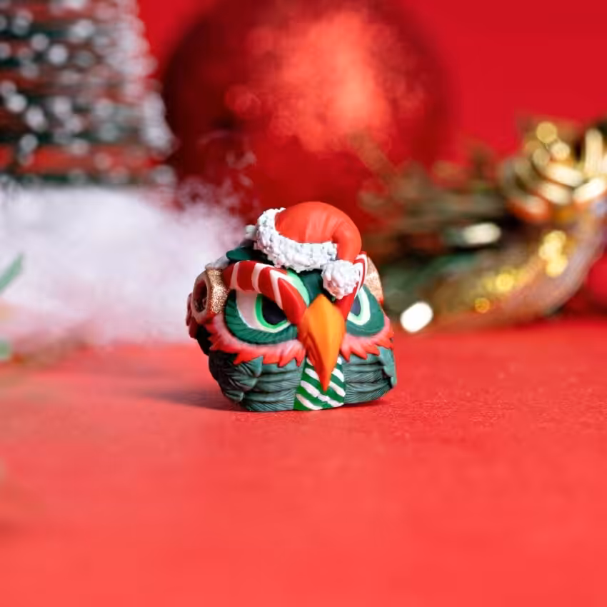jelly key xmas custom keycap 018