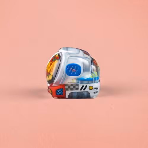 retrotv series 3 custom keycaps 2049