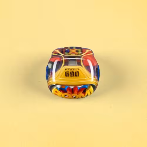 retrotv series 3 custom keycaps 2058