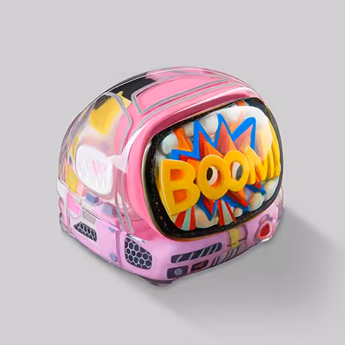 retro tv series – stand boy art toy