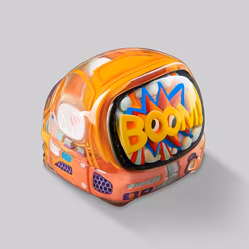 retro tv series – stand boy art toy