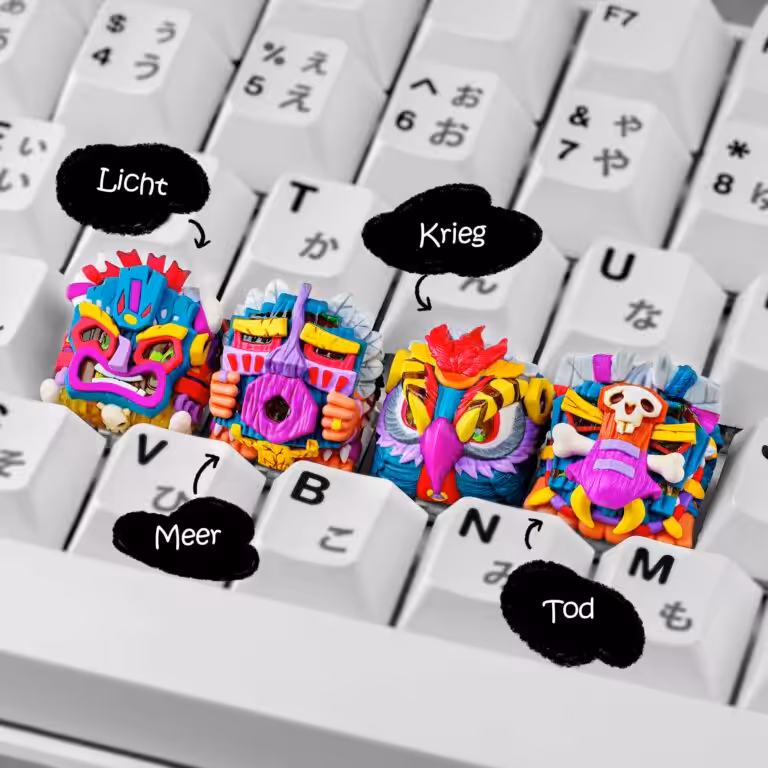 untouched civilization custom keycaps 306