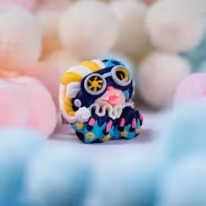 dream walkers magician klown custom keycaps 107