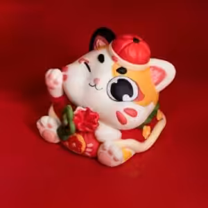 the year of the cat (rabbit) artisan keycaps
