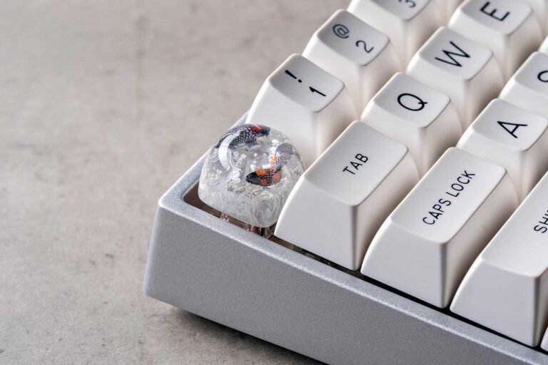 jelly key zend pond v custom keycaps 3456