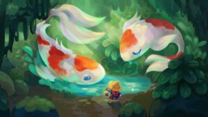 zen pond lost then found artisan keycaps (5)