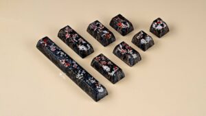 zen pond lost then found artisan keycaps (6)