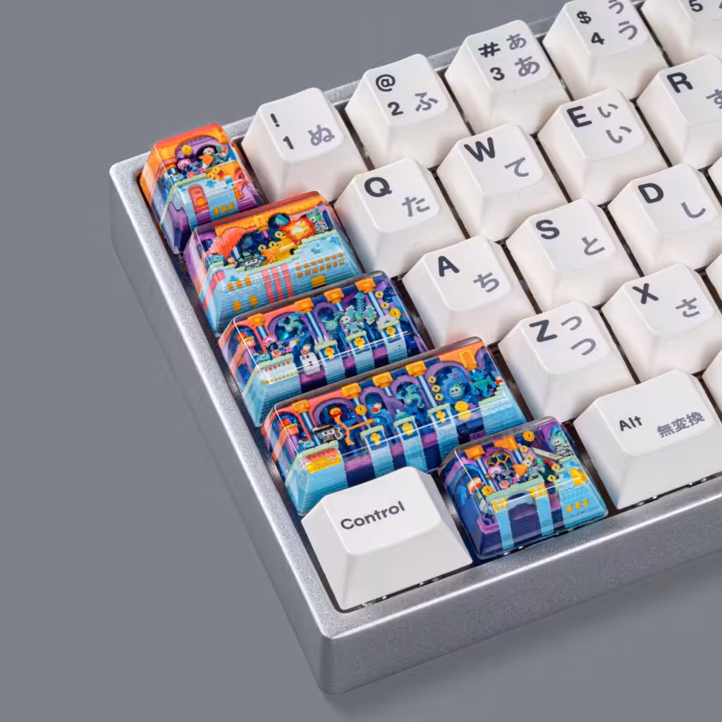 jelly key 8bitv4 keycaps 3015