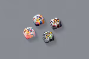 jellykey 8bits v4 custom keycaps 340