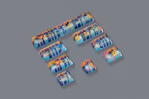 jellykey 8bits v4 custom keycaps 362