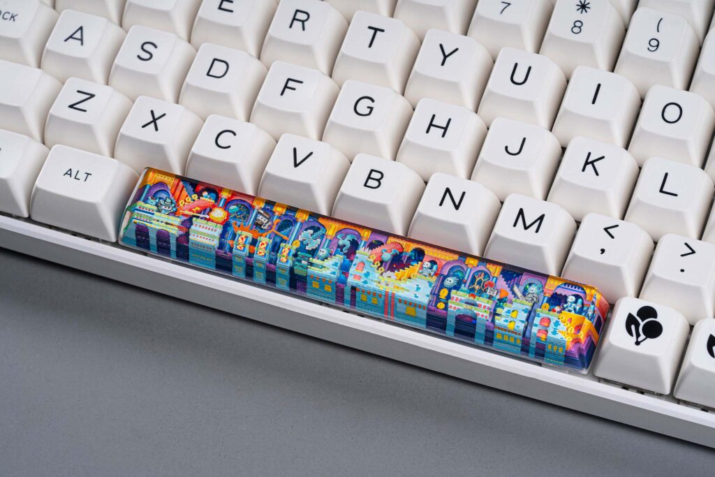 8-Bit series - Gaismas Kingdom artisan keycaps