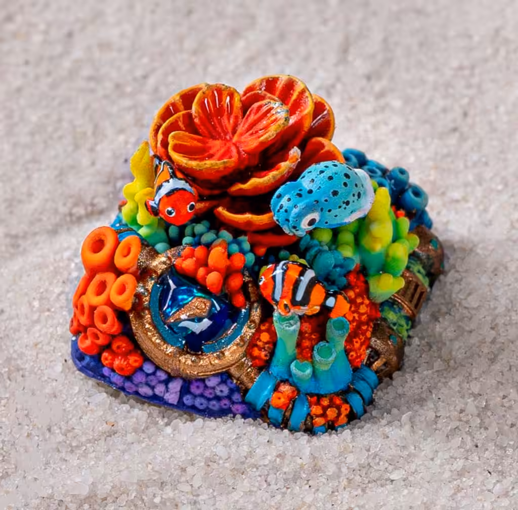 coral odyssey artisan keycaps 101