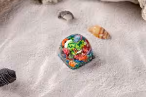 jelly key coral odyssey artisan keycaps 2012