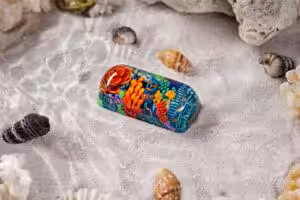 jelly key coral odyssey artisan keycaps 2033