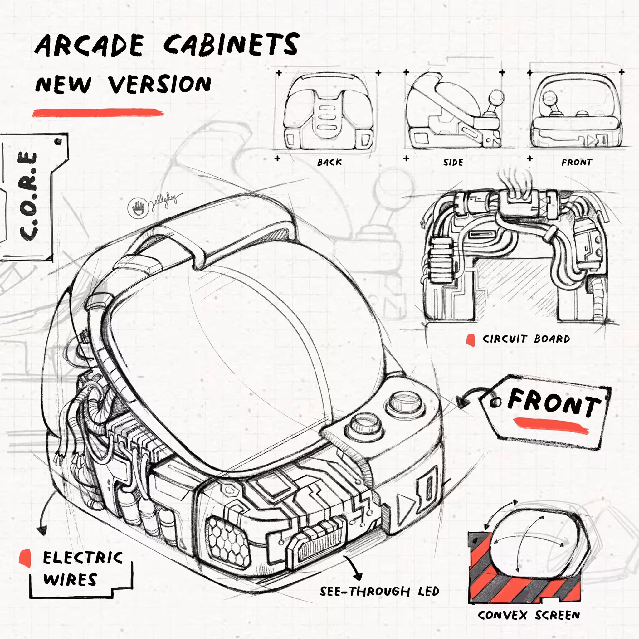 arcade 2023 square front