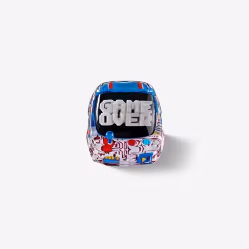jelly key retrotv arcade cabinet custom keycaps 0110