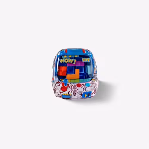 jelly key retrotv arcade cabinet custom keycaps 0114