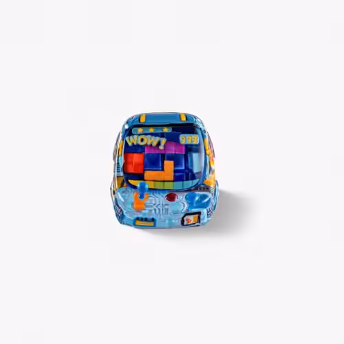 jelly key retrotv arcade cabinet custom keycaps 0155