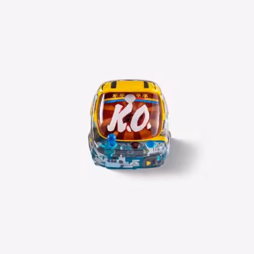 jelly key retrotv arcade cabinet custom keycaps 0174
