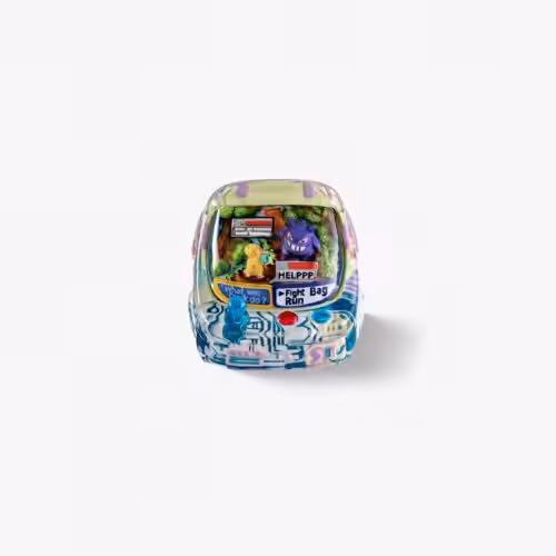 jelly key retrotv arcade cabinet custom keycaps 0192