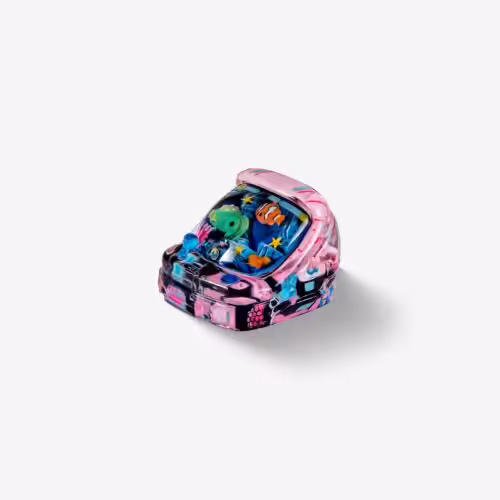 jelly key retrotv arcade cabinet custom keycaps 0213