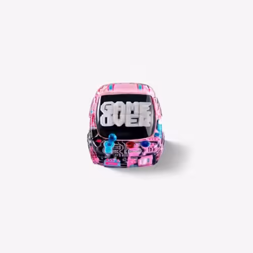 jelly key retrotv arcade cabinet custom keycaps 0218