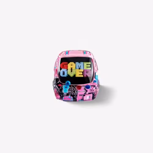 jelly key retrotv arcade cabinet custom keycaps 0219