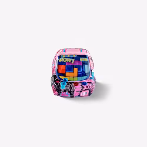 jelly key retrotv arcade cabinet custom keycaps 0220